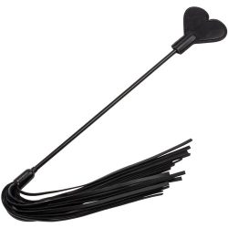 Bondara Ace of Hearts Double Ended Flogger And Crop - 24 Inch