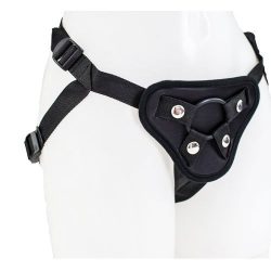 Bondara Black Satin Strap-On Harness