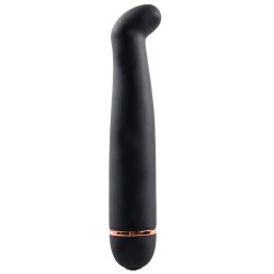 Bondara Black Silicone 20 Function Slim G-Spot Vibrator