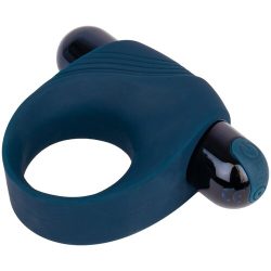 Bondara Hump & Grind Blue Silicone 10 Function Bullet Cock Ring