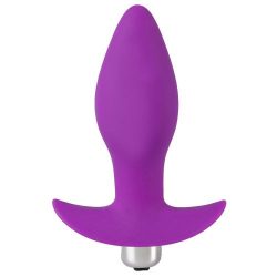 Bondara Purple Silicone Anchor Vibrating Butt Plug