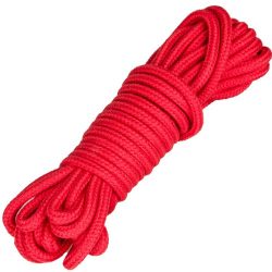Bondara Red Soft Cotton Bondage Rope - 10m