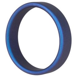 Bondara Supernova Metallic Blue Silicone Cock Ring