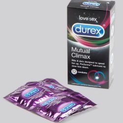 Durex Mutual Climax Latex Condoms (12 Pack)