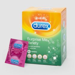 Durex Surprise Me Latex Condoms (40 Pack)