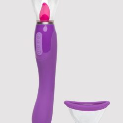 Fantasy for Her Vibrating Pussy Pump and Tongue Vibrator Kit