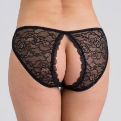Fifty Shades of Grey Captivate Lace Open-Back Knickers