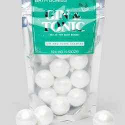 Gin and Tonic Scented Bath Bombs (10 x 15g)