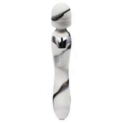Mon Amour White Marble Effect 14 Function Wand & G-Spot Vibrator