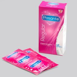 Pasante Regular Latex Condoms (12 Pack)