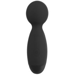 Sex Skittle Black Silicone 10 Function Massage Wand