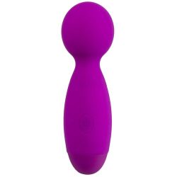 Sex Skittle Purple Silicone 10 Function Massage Wand