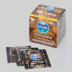 Skins Chocolate Latex Condoms (16 Pack)