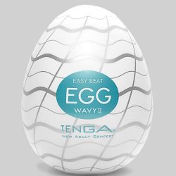 TENGA Egg Wavy II Textured Male Masturbator