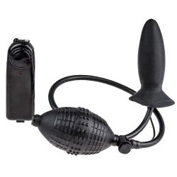Ultimate Vibrating Inflatable Latex Butt Plug