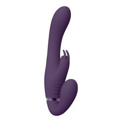 VIVE Suki 30 Function Rechargeable Rabbit Strapless Strap-On